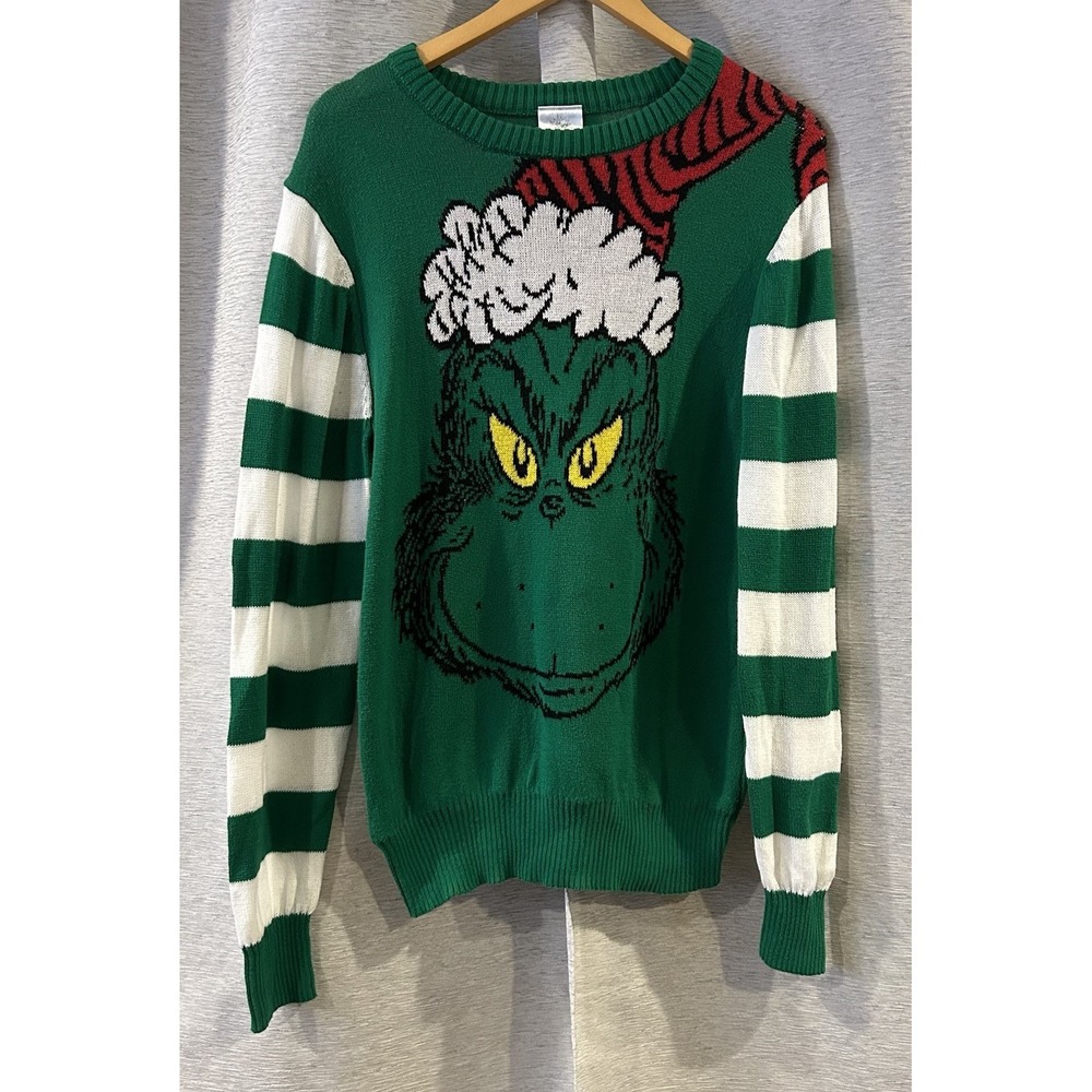 The Grinch Ugly Christmas Sweater‎ Size Medium 2018